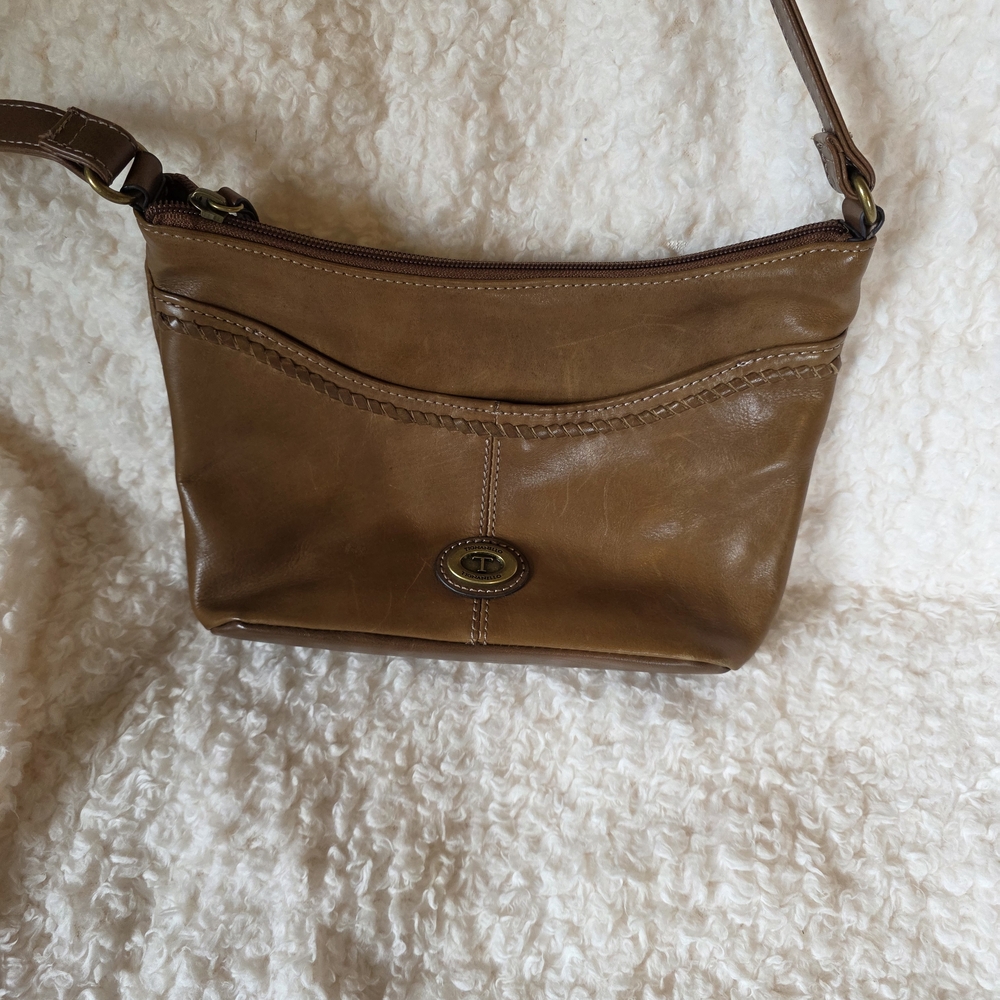Brown Leather Shoulder Bag